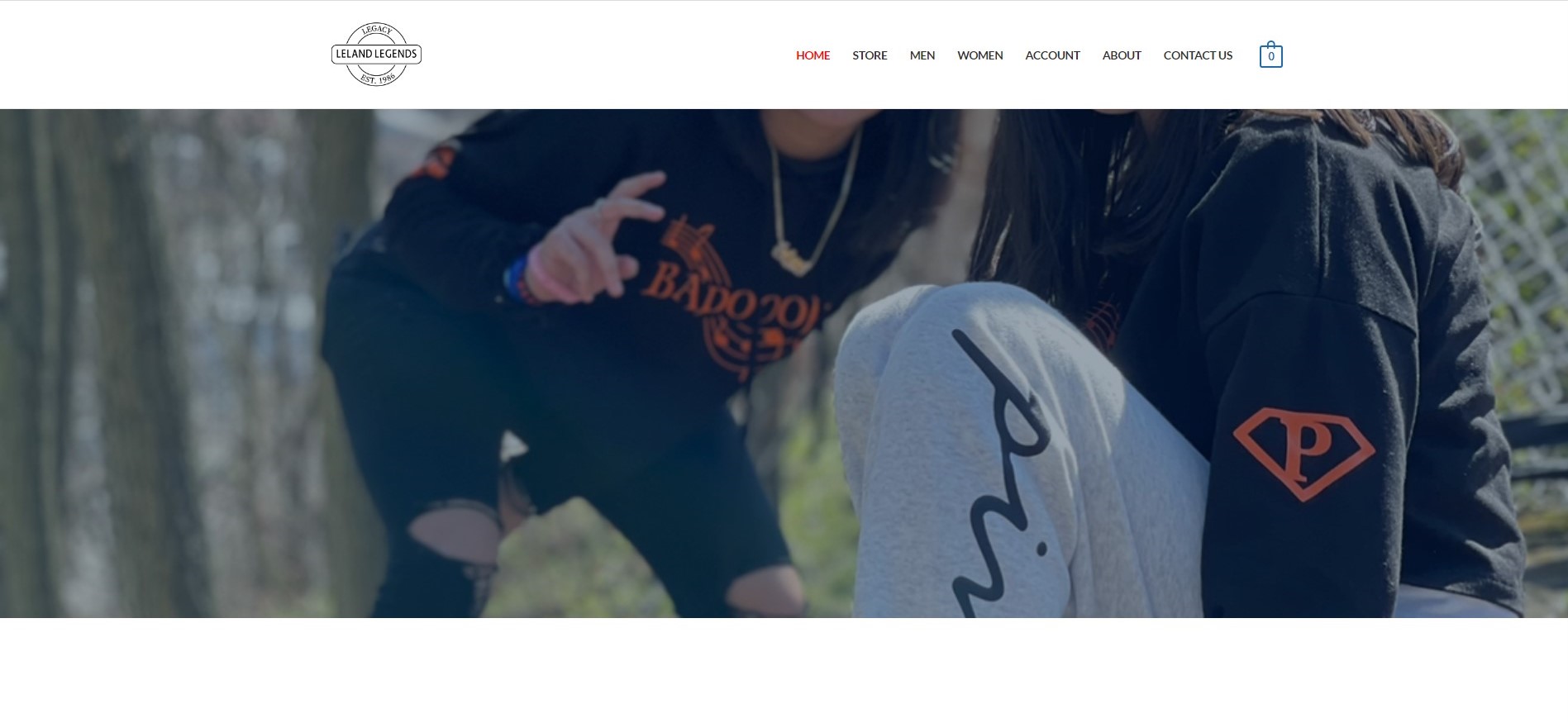 Leland Legends – Urban Streetwear & E-Commerce Web Design